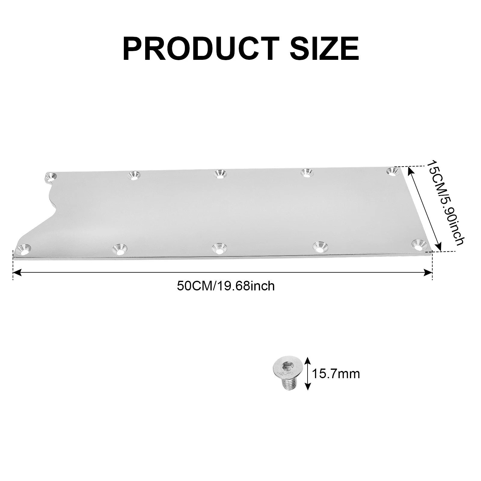 Billet Valley Pan Cover Plate for LS Gen III (2001-2007)