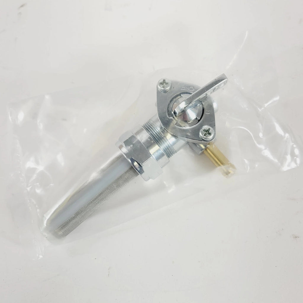Chrome Gas Tank Fuel Valve Petcock Switch 22MM Left for Harley Davidson