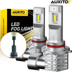 2X AUXITO 9140 9145 H10 Fog Light LED Bulb for (CANBUS)