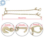 36'' Chain V Bridle with RJT Hook for Tow Truck Trailer Hitches (5400 lbs)
