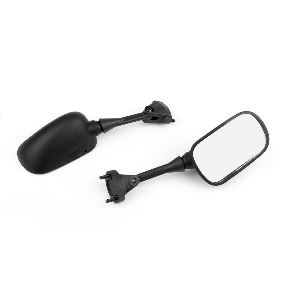 Side Rear View Mirrors for Kawasaki Ninja ZX6R (2005–2008), ZX10R (2004–2008) Black