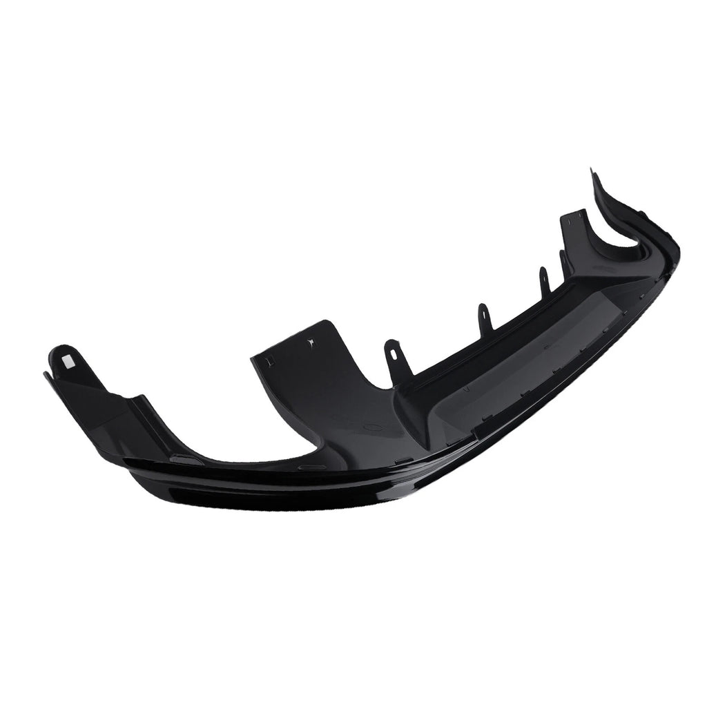 Rear Bumper Diffuser Lip Spoiler for BMW X1 (2016–2021) Glossy Black