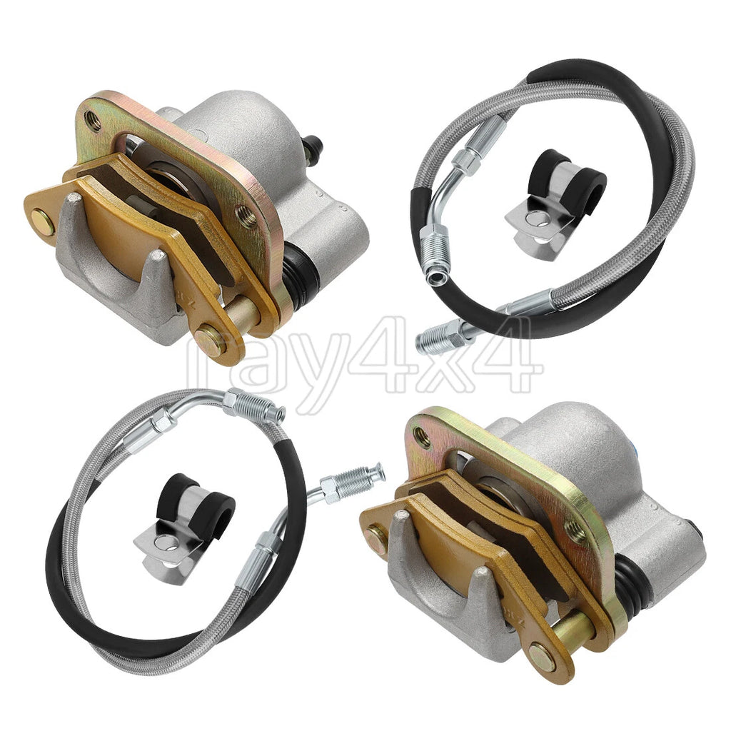 Front Brake Calipers & Hose Lines for Polaris Trail Blazer 250 (1991–1998)