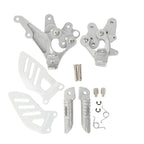 Rider Driver Footpeg Footrests Bracket for Suzuki GSXR600 GSXR750 (2011-2025)