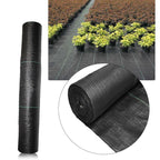 Set of 4 Heavy-Duty Woven Ground Cover Weed Barrier Garden Mats