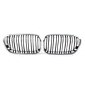 2X Front Bumper Kidney Grille Dual Slat for BMW 1 Series F20 F21 (2015–2019)