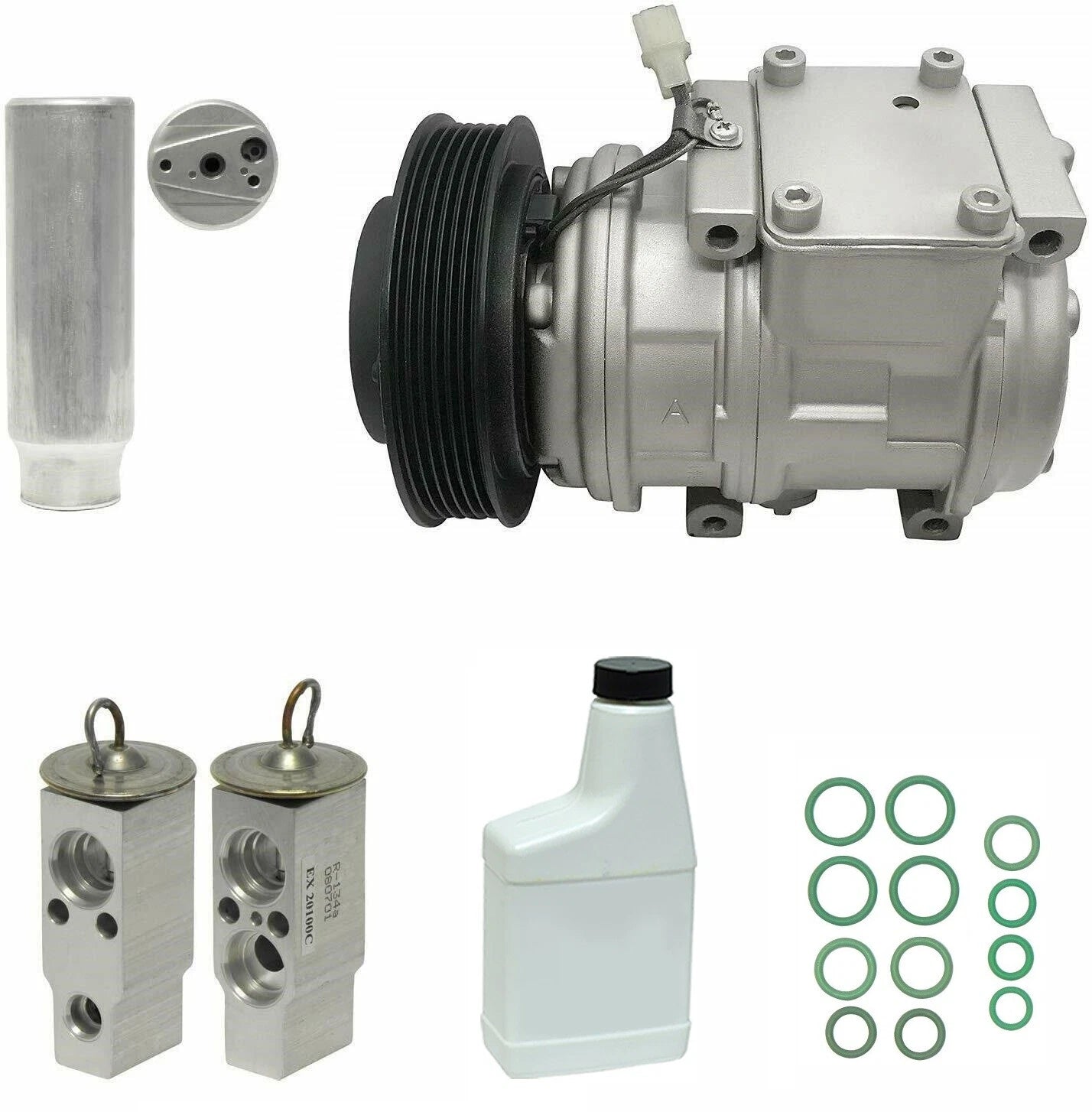 AC Compressor Kit Replacement for Audi A3 8P (2004–2013)