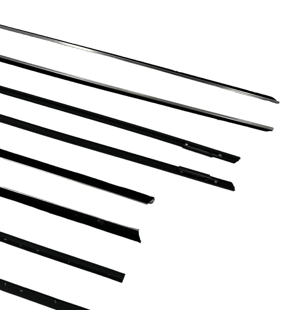 Door Window Felt Rubber Beltline Kit for 1962 Chevy Impala 2-Door Hardtop