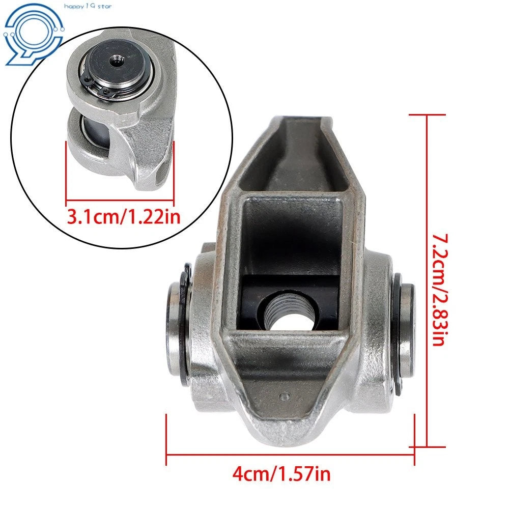 Set of 16 Rocker Arms Trunion Kit for LS1 4.8 5.3 5.7 6.0 (1997–2006)