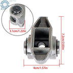 Set of 16 Rocker Arms Trunion Kit for LS1 4.8 5.3 5.7 6.0 (1997–2006)