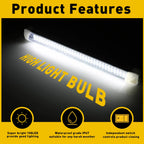 2X LED Ceiling Dome Lights for RV Trailer Camper (12V)