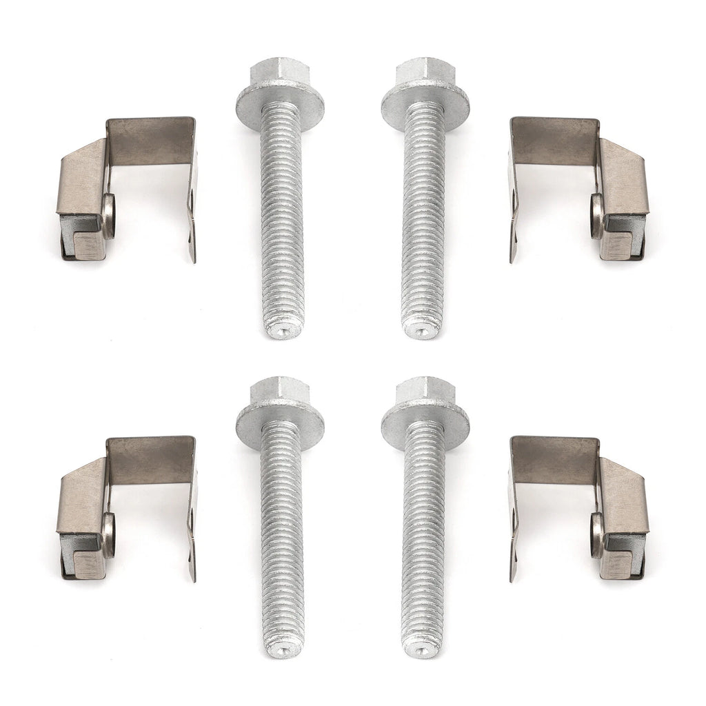 Set of 4 Exhaust Manifold Bolts U Nuts Kit 03442 for Dodge Ram 1500