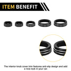 Air Conditioner Volume Switch Knob Cover Ring for Ford Maverick (2022–2024) Black