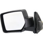 Manual Side View Mirror for Jeep Patriot (2007–2017) - Textured Black, Left