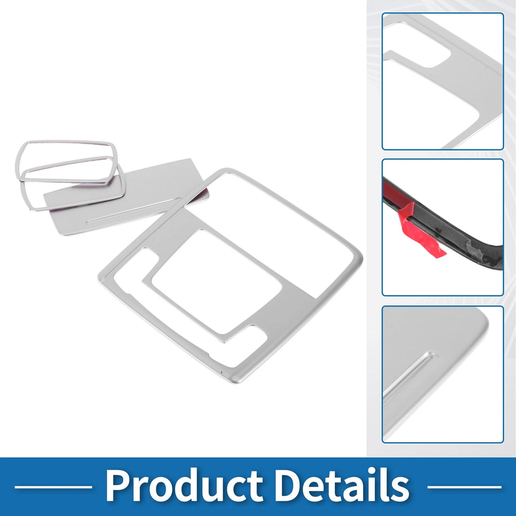 Front Row Rear Row Light Trim Bezel for Honda Stepwgn (2023) Silver Tone