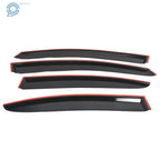 Set of 4 Window Visors for Subaru WRX STI (2015–2018) Rain Guard
