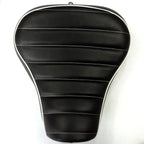 Custom Front Solo Driver Cross Stripe Seat for Harley XL 1200S (2005–2013)