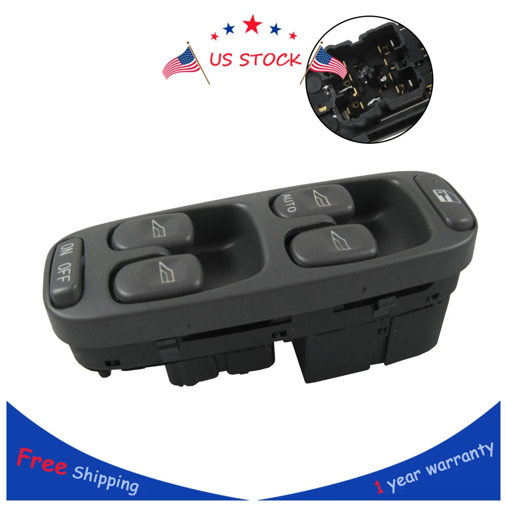 Master Power Window Switch for Volvo S70 V70 (1998–2000)