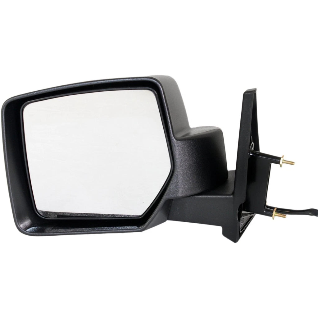 Power Mirror for Jeep Patriot (2007–2017) Left Textured Black Manual Folding