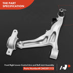 Front Right Lower Control Arm with Ball Joint for INFINITI Q50 (2014-2023)