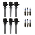 Set of 6 Ignition Coils & Spark Plugs for Montego MVP 3.0 V6