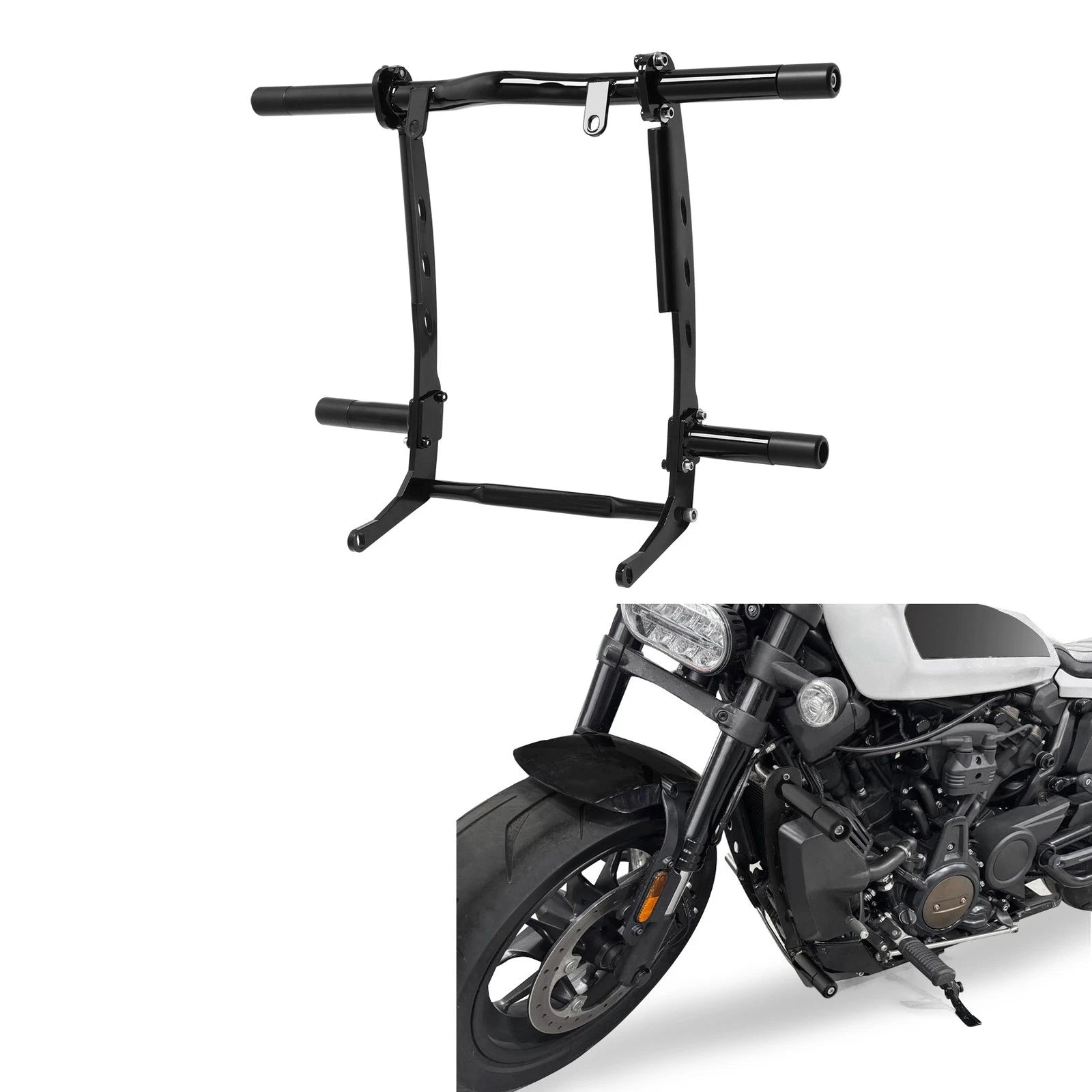 Black Engine Highway Guard Crash Bar for Harley Sportster S (2021–2025)