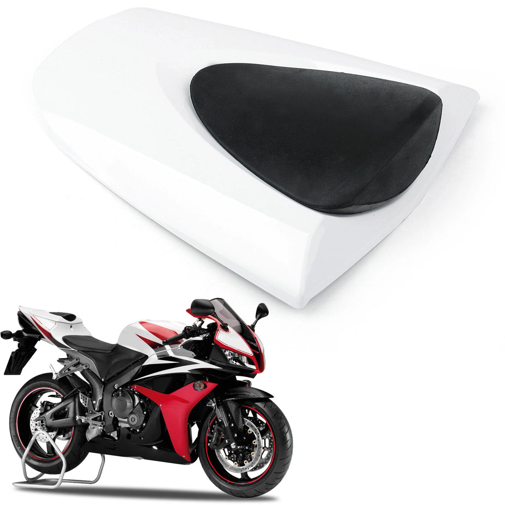 Rear Seat Cover Cowl for Honda CBR600RR (2007–2012) White T6