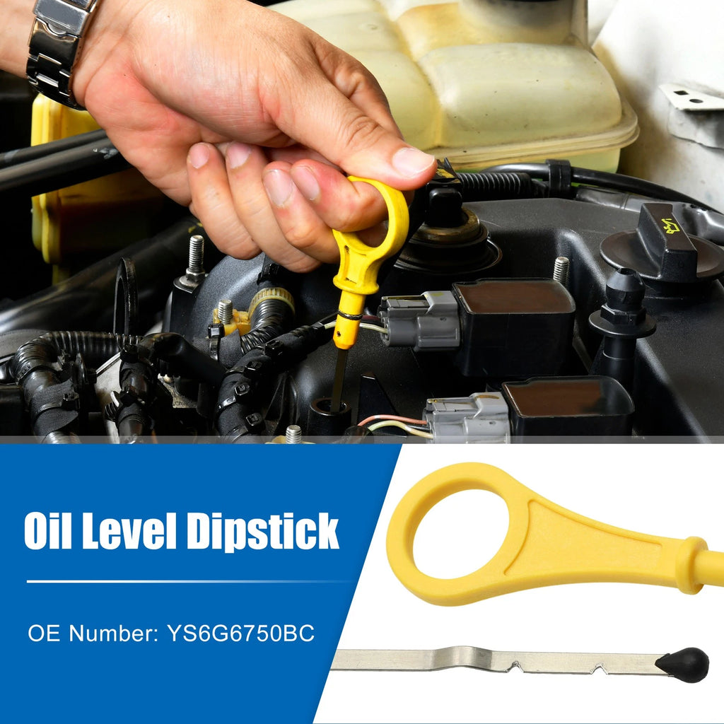 Engine Oil Level Indicator Dipstick for Ford B-Max C-Max Fiesta (No.YS6G6750BC)