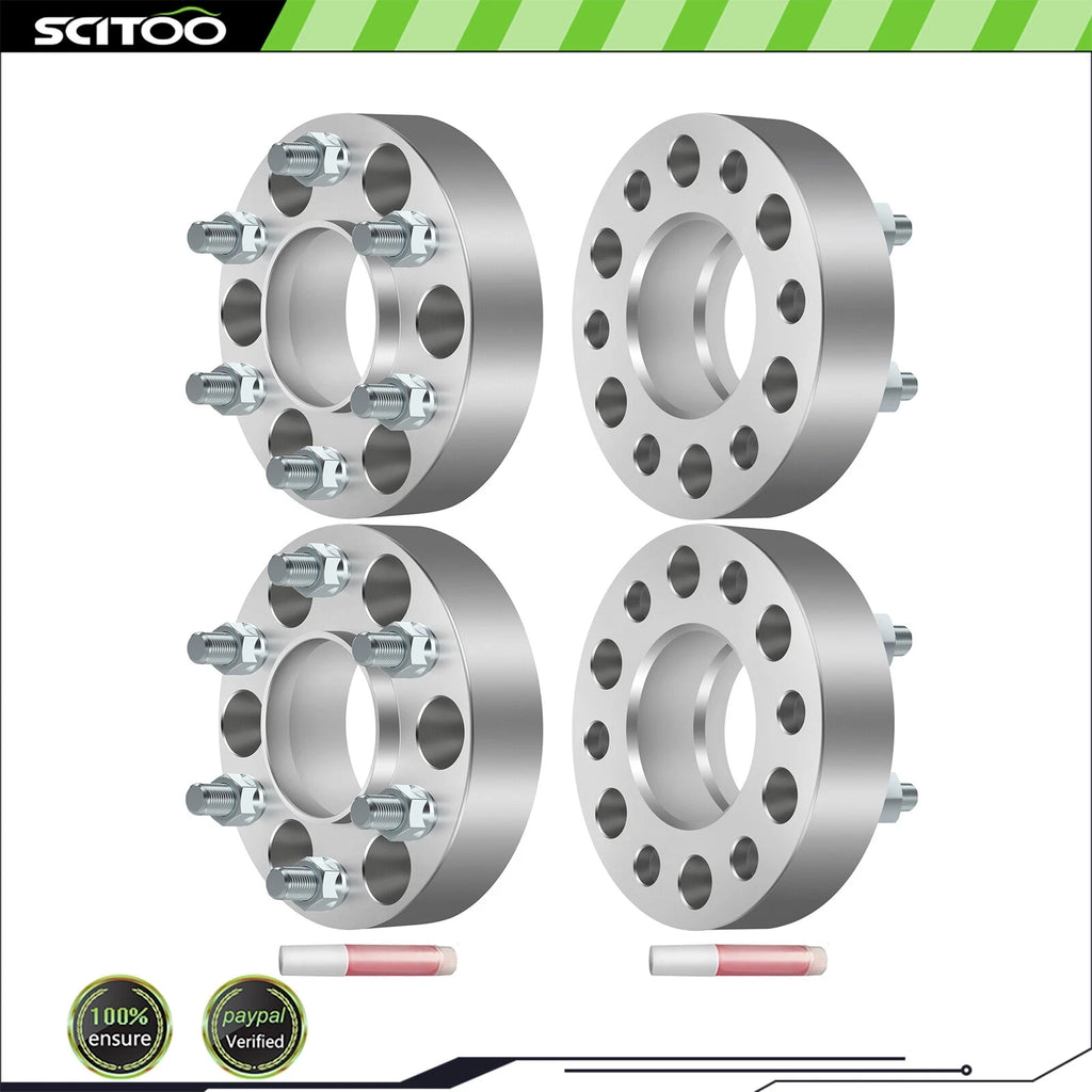 4X 6x5 1.5" Wheel Spacers 12x1.5 for Chevrolet Trailblazer GMC Envoy (2003–2007)