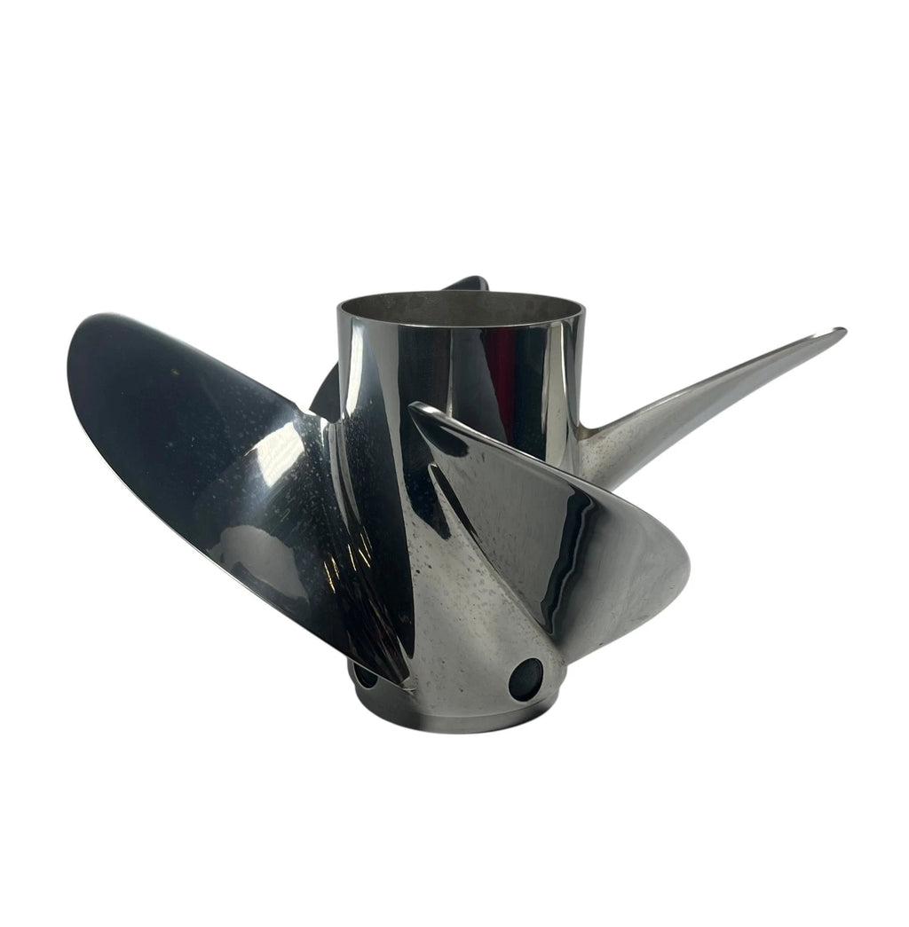 Set of 4 Mercury 14.6 x 22P LH Rev 4 XP Pro Finish SS Propellers