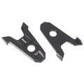 Black Rear Axle Spindle Chain Adjuster Blocks for Kawasaki Z800 (2013-2016)