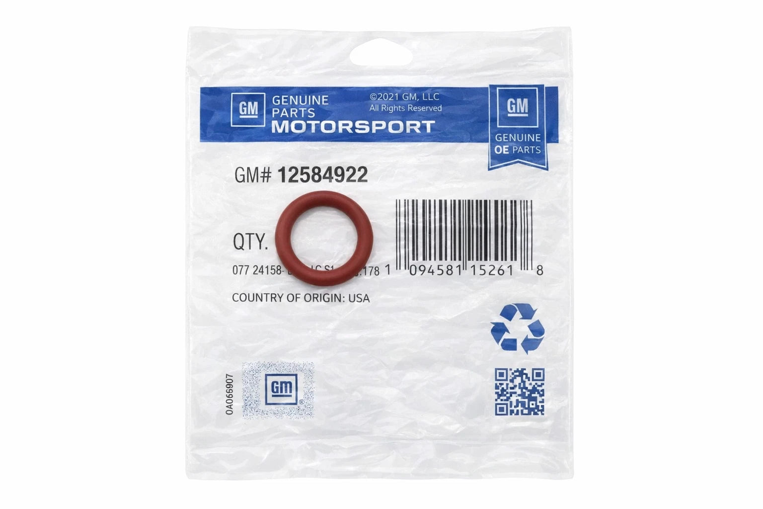 Engine Oil Pump Pickup Tube Gasket for Chevrolet Tahoe (2000–2006) 12584922