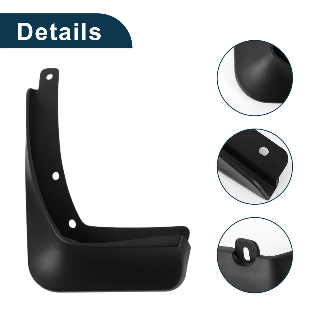 Set of 4 Mud Flaps Splash Guards for Volkswagen CC (2018–2023)