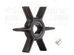 Water Pump Impeller with Key for Mercury Mariner 6 8 9.9 15 HP (1990–2023)