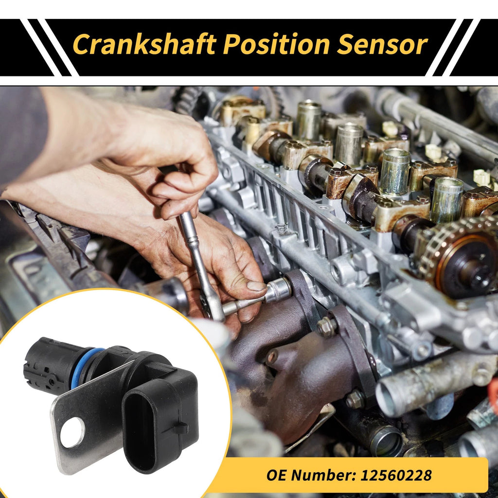 Crankshaft Position Sensor for Chevrolet Silverado 2500 (1999–2004) No. 12560228