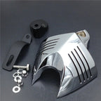Chrome Twin Horn Cover Cowbell Kit for Harley Motorcycle (1992–2020)