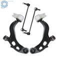 Set of 4 Front Lower Control Arms for Ford Taurus (2013–2018) Lincoln MKS MKT