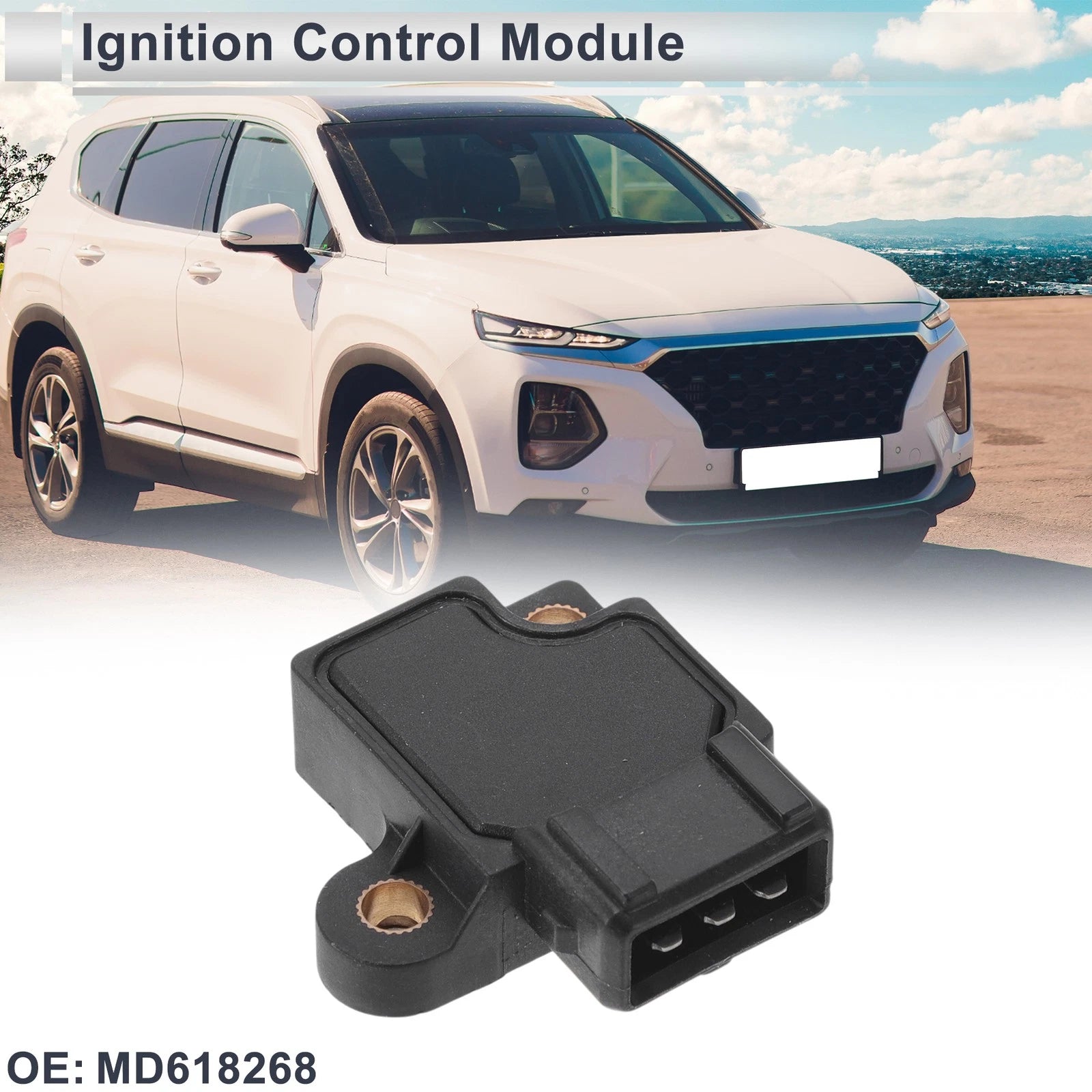 1 Pc Ignition Control Module MD618268 for Hyundai Sonata (1989–1998)