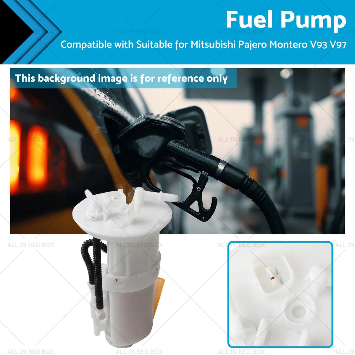 Fuel Pump 2 Pin Assembly for Mitsubishi Pajero Montero V93 V97 (2000–2006)