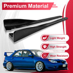 Set of 2 Side Skirts Extensions for Subaru Impreza WRX STI (2002–2007)