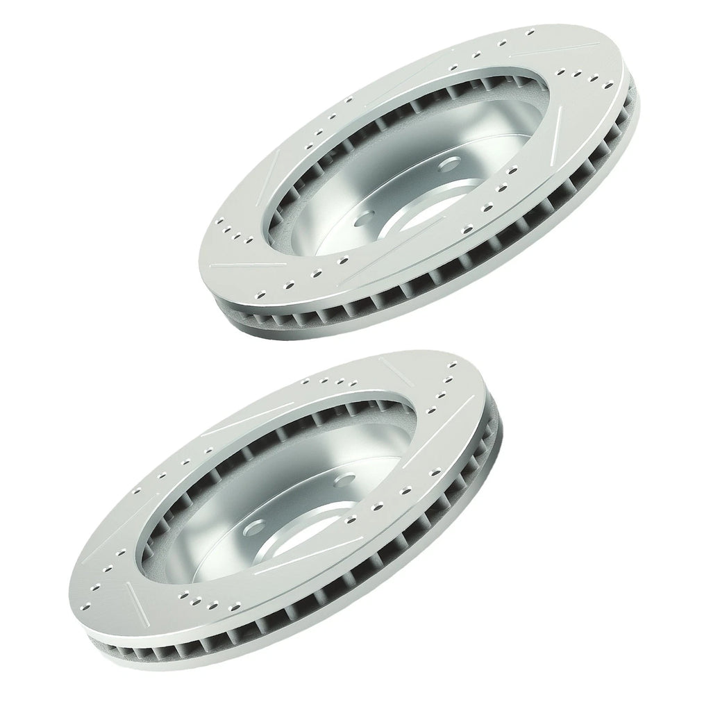 305mm Front Drilled Brake Rotors for GMC Yukon XL 1500/Chevrolet Tahoe (2000–2006)