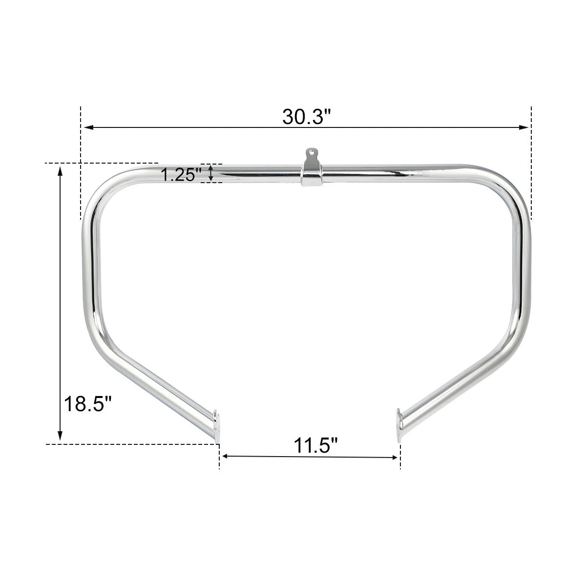 Engine Guard Bar & Fairing Support Bracket for Harley Touring Road Glide (2015–2023)
