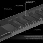 6" Stainless Steel Step Bar Running Boards for Ford Super Duty (1999–2016)