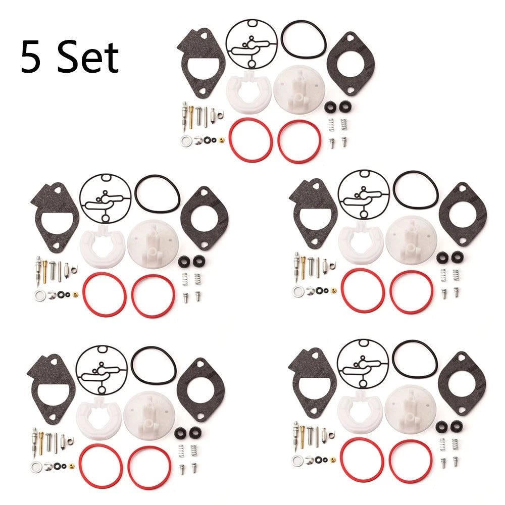 Set of 5 Carburetor Repair Kits for B&S 796184
