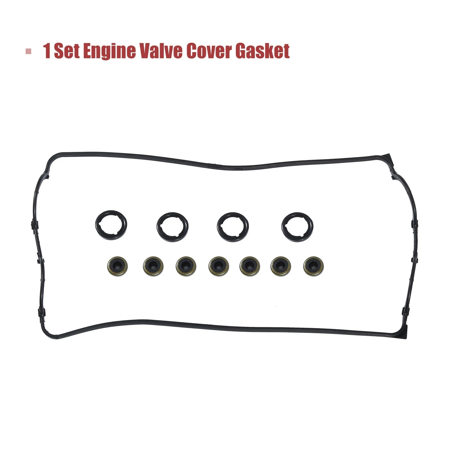 Set of 1 Auto Engine Valve Cover Gasket for Honda CR-V (1997–2001) 12341-PR4-A00