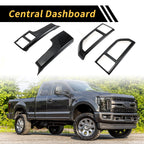 Set of 2 Dashboard Side Air Vent AC Outlet Cover Trim for Ford F-150 (2015–2020)