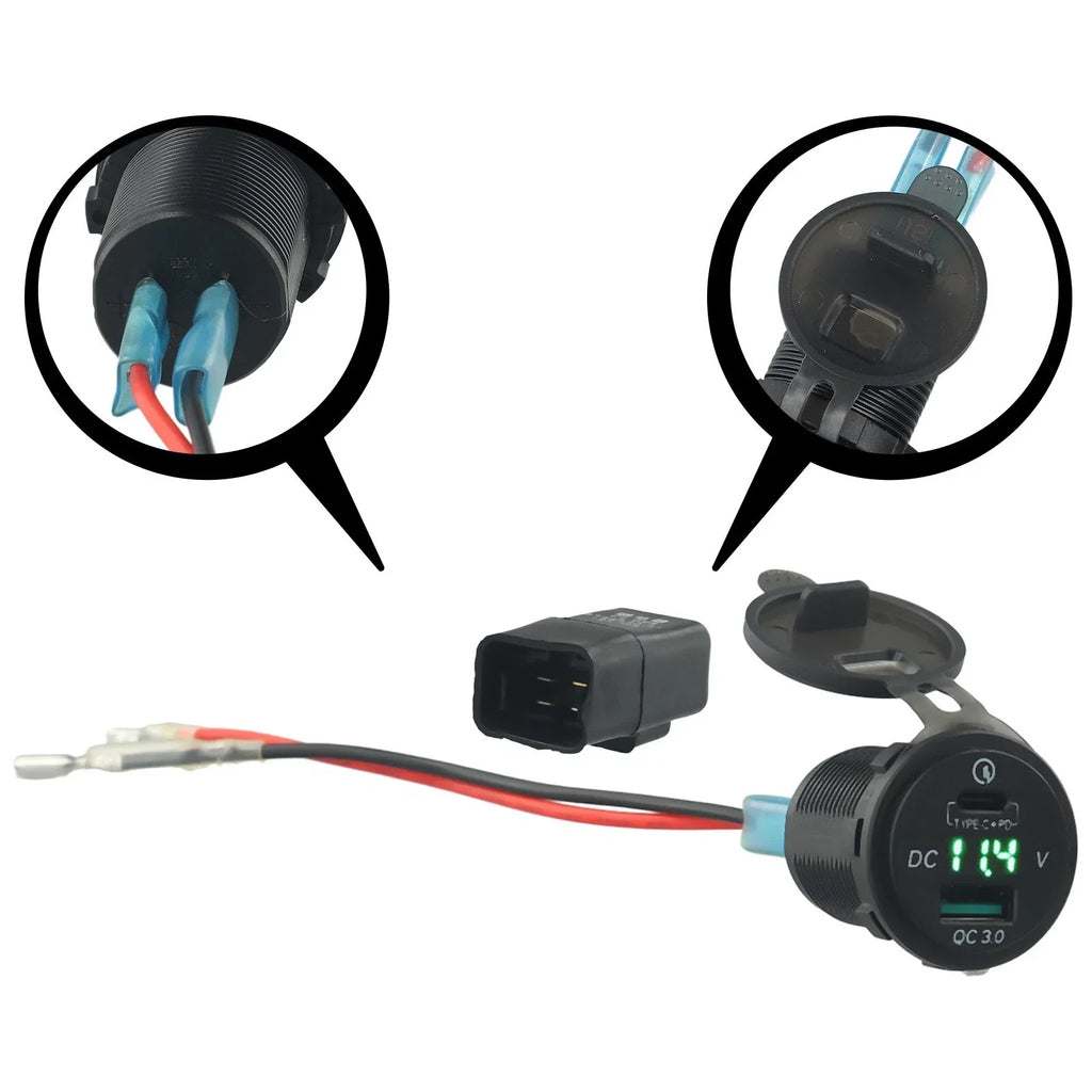 Fast Charger Relay for Ninja400 & Versys1000