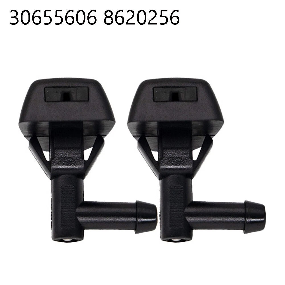 2Pcs Windshield Washer Nozzle Jet for Volvo S60 V70 XC70 (#30655606, 8620256)