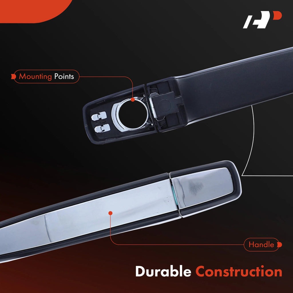 2X Front Exterior Door Handle for Chevrolet Malibu (2013-2015)