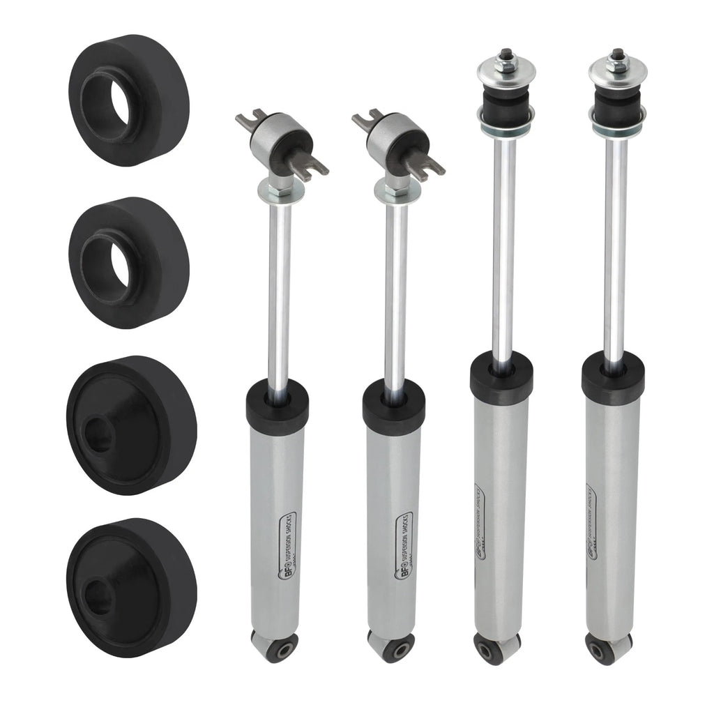 BFO 1.75in Suspension Lift Kit for Jeep Wrangler JK (2007–2018)